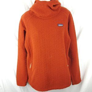 Patagonia Orange Diamond Capra Fleece Hoody